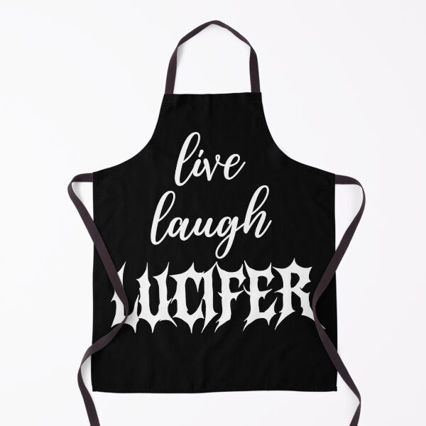 Item preview, Live Laugh Lucifer White designed and sold by alm0st-aliv3.