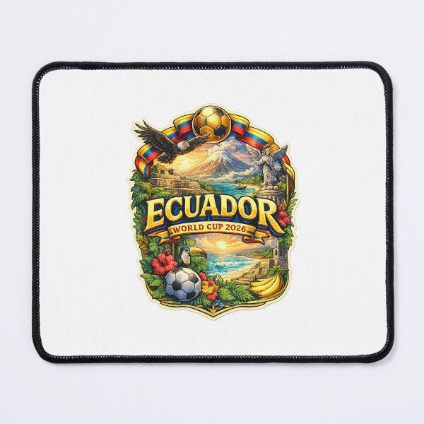 Item preview, Ecuador FIFA World Cup 2026 Quito Andes Galápagos Football Heritage designed and sold by Places On Earth.