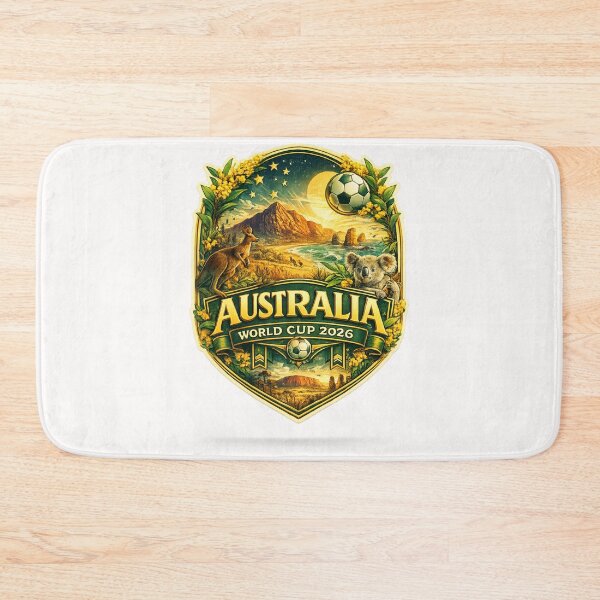 Item preview, Australia FIFA World Cup 2026 Great Barrier Reef Outback Kangaroo Coast designed and sold by Places On Earth.