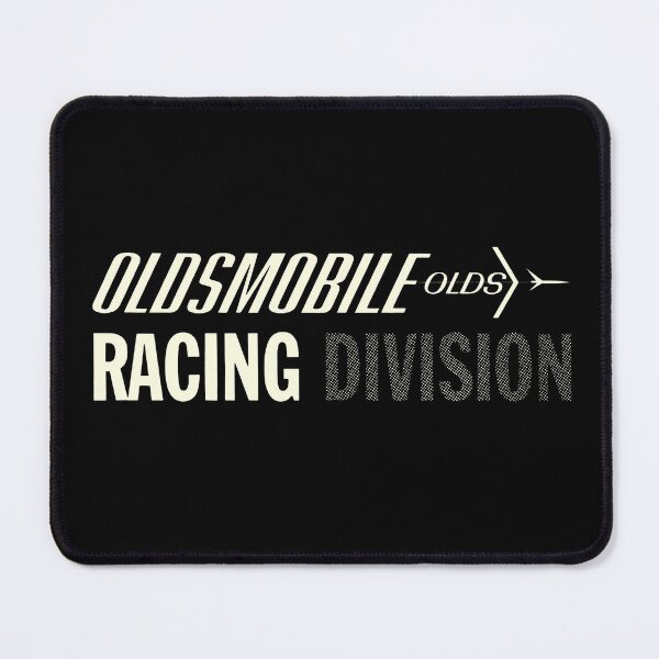 Item preview, Vintage Oldsmobile Racing Division emblem - old white print designed and sold by retropetrol.