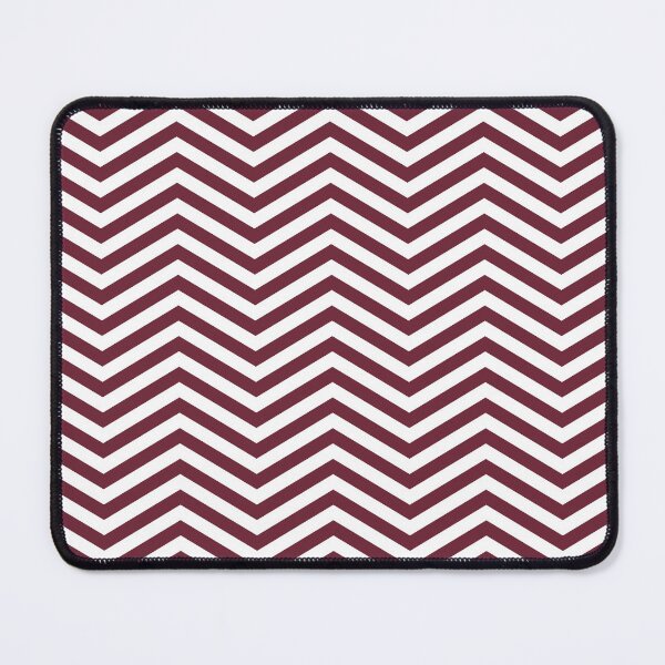 Item preview, White And Burgundy Chevron Zigzag Pattern designed and sold by pattern-archive.