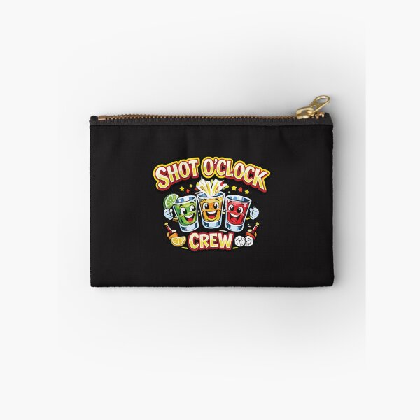 Item preview, Shot O’Clock Crew Funny Drinking Squad Party Group Design designed and sold by kiralynstration.