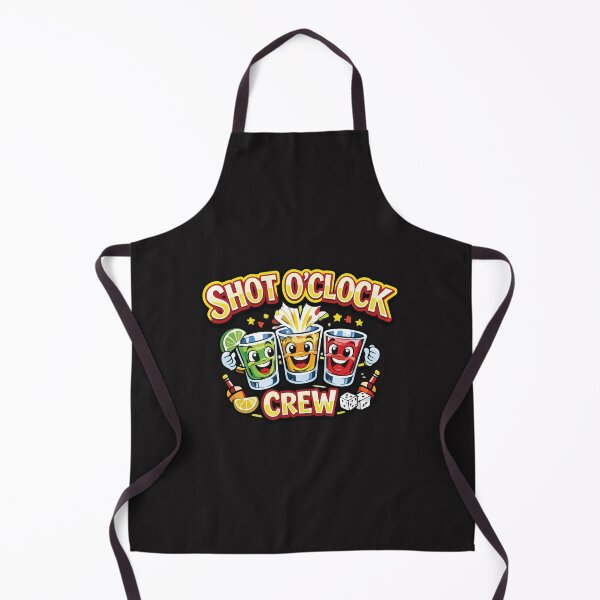 Item preview, Shot O’Clock Crew Funny Drinking Squad Party Group Design designed and sold by kiralynstration.