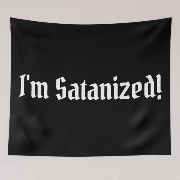 Item preview, I'm Satanized! Black and White designed and sold by alm0st-aliv3.
