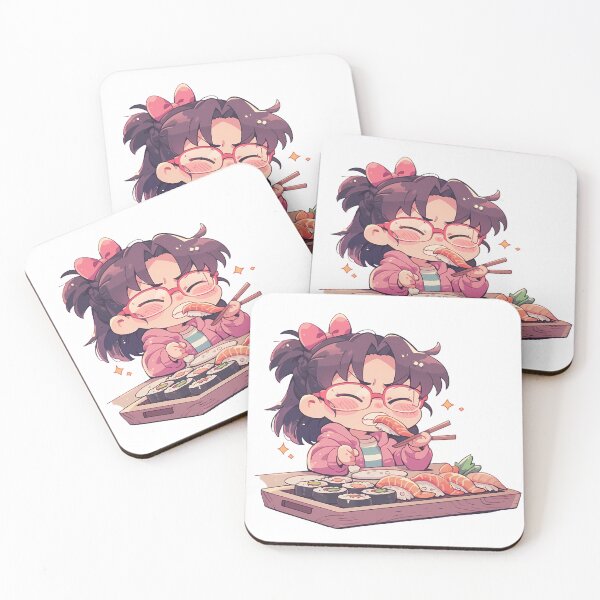 Item preview, Makinami Mari Illustrious Neon Genesis Evangelion Chibi Sushi Time designed and sold by Spraykart.