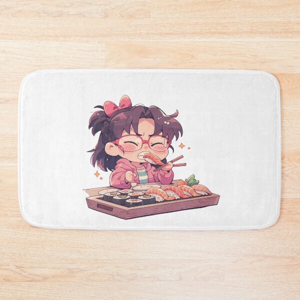 Item preview, Makinami Mari Illustrious Neon Genesis Evangelion Chibi Sushi Time designed and sold by Spraykart.