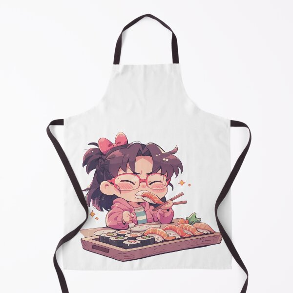 Item preview, Makinami Mari Illustrious Neon Genesis Evangelion Chibi Sushi Time designed and sold by Spraykart.