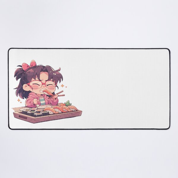Item preview, Makinami Mari Illustrious Neon Genesis Evangelion Chibi Sushi Time designed and sold by Spraykart.