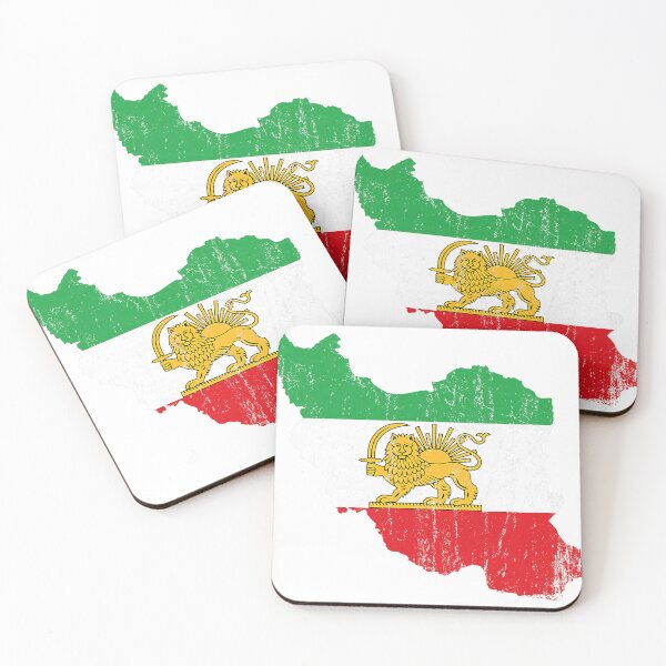Item preview, Iran Flag Map Lion Persian Iranian designed and sold by lazarolandry.