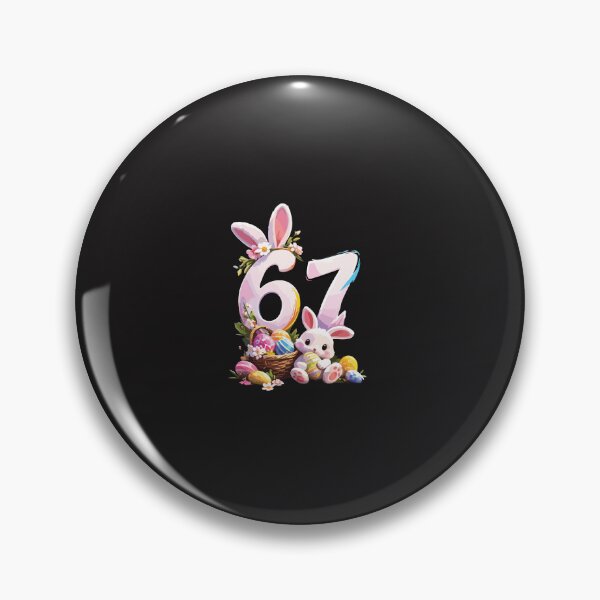 Item preview, 6th 7th Birthday Easter Bunny Kids Cute Easter Six Seven Design designed and sold by kiralynstration.