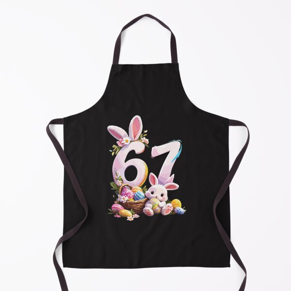 Item preview, 6th 7th Birthday Easter Bunny Kids Cute Easter Six Seven Design designed and sold by kiralynstration.