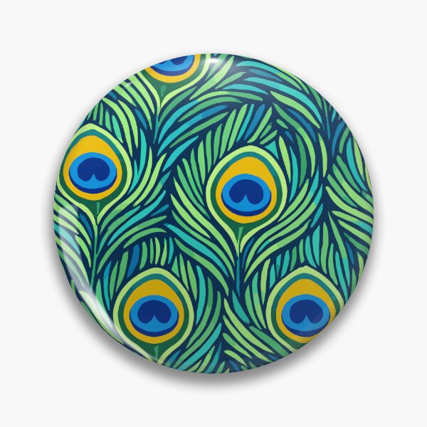 Item preview, Peacock Feather Iridescent Eye Pattern designed and sold by WildlifeInc.
