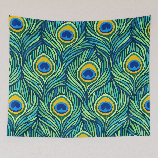 Item preview, Peacock Feather Iridescent Eye Pattern designed and sold by WildlifeInc.