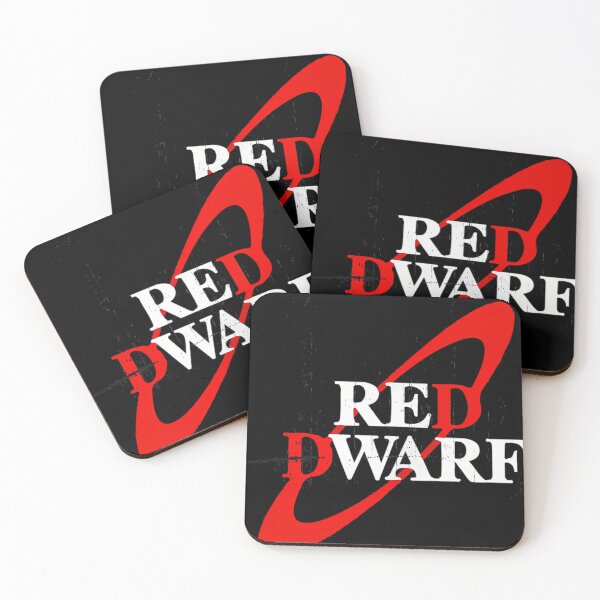 Item preview,  Distressed Red Dwarf Logo designed and sold by israelshtav.