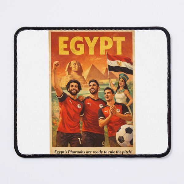 Item preview, Egypt Cairo Giza Plateau Nile River Pharaohs FIFA World Cup 2026 Football Pride designed and sold by Places On Earth.