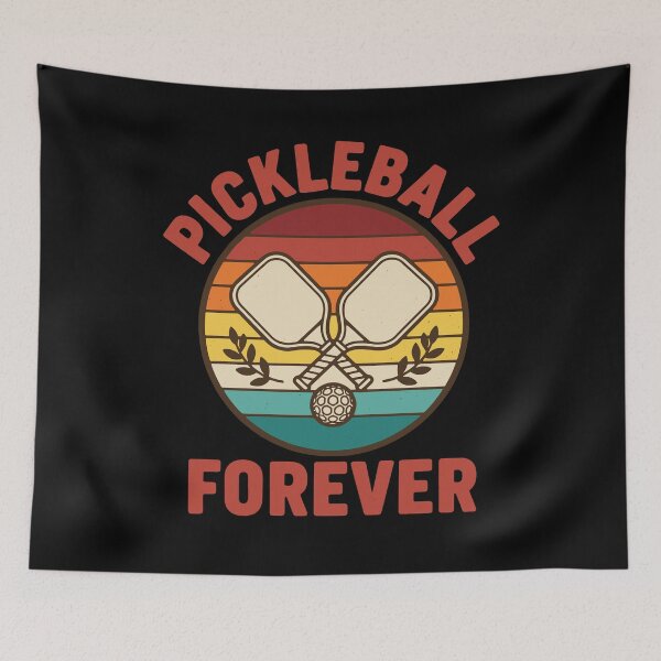 Artikelvorschau, Pickleball Forever funny player pickle ball entworfen und verkauft von LuminOrb.