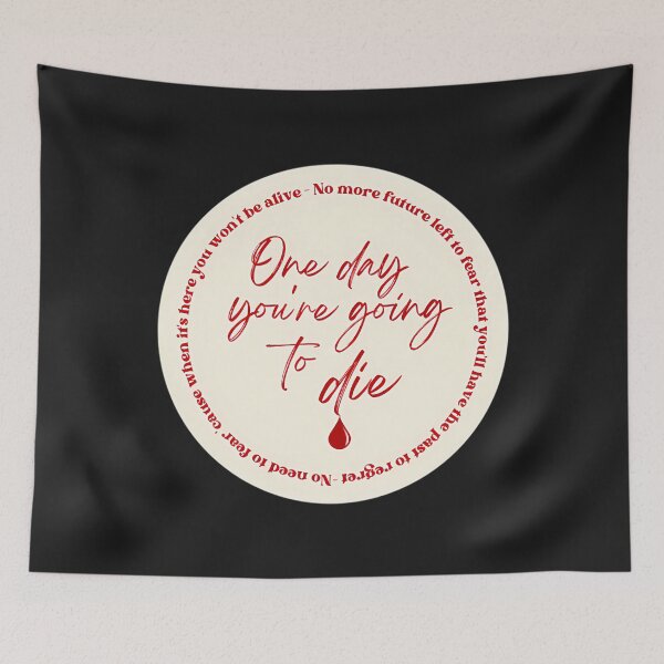 Item preview, One Day You'Re Going To Die designed and sold by Abkc94.