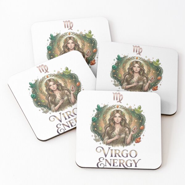 Item preview, Virgo Energy - Aesthetic Earthy Maiden Zodiac designed and sold by shopvanity.