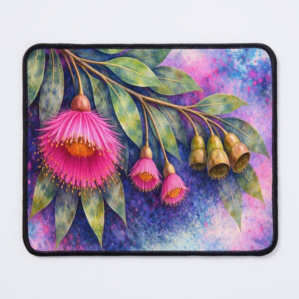 Item preview, Gum Garden Electric Bloom designed and sold by Annette Kavney Art.
