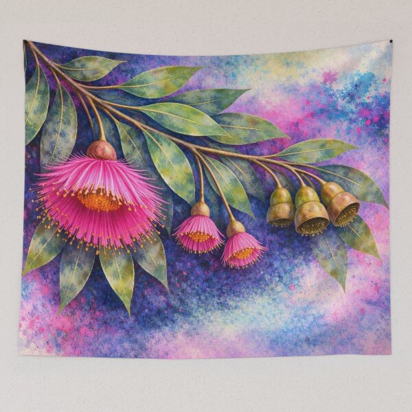 Item preview, Gum Garden Electric Bloom designed and sold by Annette Kavney Art.