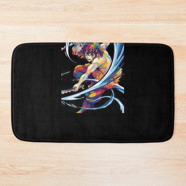 Item preview, Inosuke Hashibira Demon Slayer Pop Art designed and sold by sandrahofer-art.