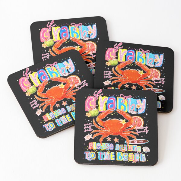 Item preview, If Crabby Please Return To The Beach designed and sold by margamPagenberg.