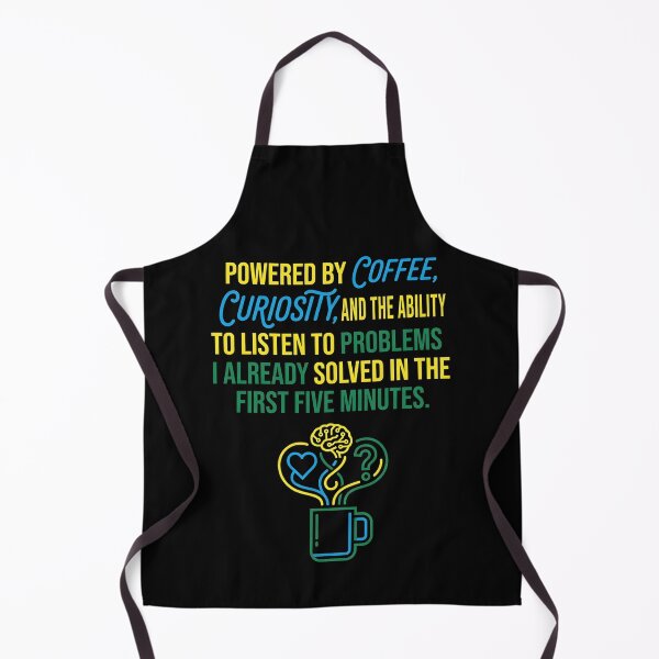 Item preview, Powered by coffee, curiosity and problems I already solved | Counselor designed and sold by SocialStaticz.