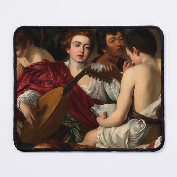 Item preview, Musicians Caravaggio Baroque Painting Art Print Classical Scene designed and sold by TheSoulOfArt.