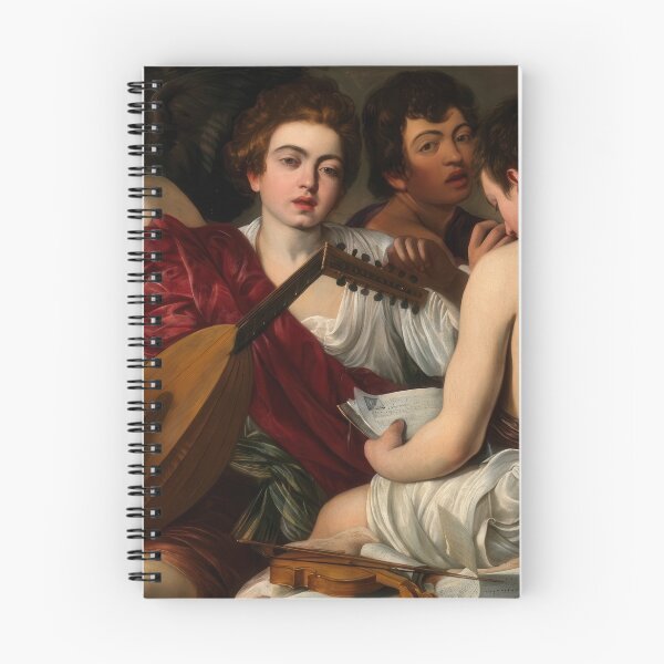 Item preview, Musicians Caravaggio Baroque Painting Art Print Classical Scene designed and sold by TheSoulOfArt.