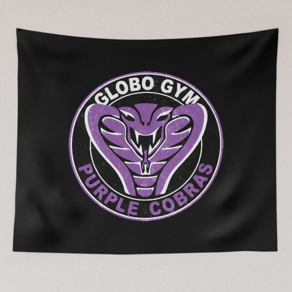 Item preview, Globo Gym Purple Cobras Vintage Logo designed and sold by rozingcremeni.