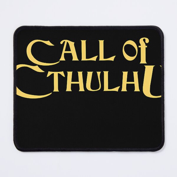 Item preview, Call Of Cthulhu - Logo (Gold With Elder Sign Chaosium Inc. Logo) designed and sold by jalermeycely.