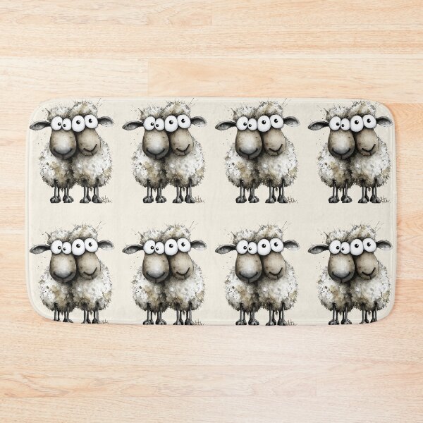 Item preview, Gorgeous Sheep ' Woolly Cuddles’ BY SHiRLeY MacARTHuR designed and sold by Shirley MacArthur Art.