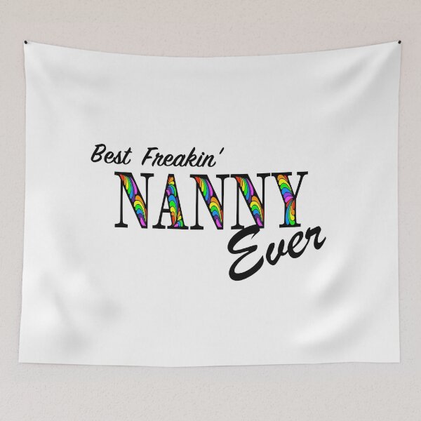 Item preview, Best Freakin’ Nanny EVER designed and sold by Amanda Lucas.