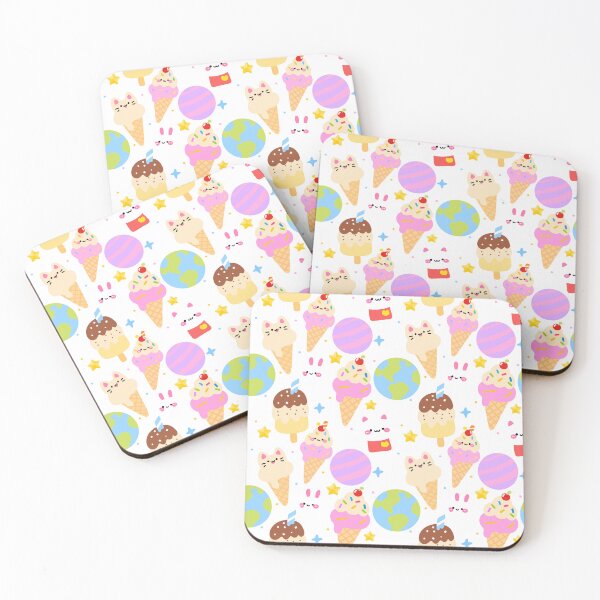 Item preview, Ice Cream Planet Party Seamless  designed and sold by KJackArtwork.
