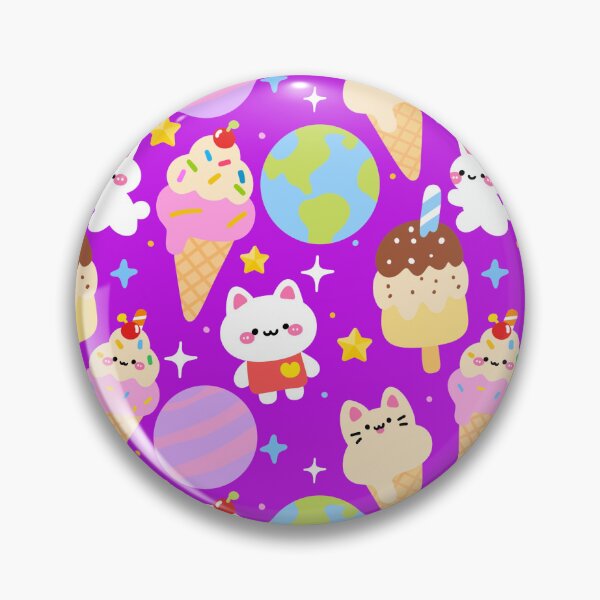 Item preview, Ice Cream Planet Party Seamless  designed and sold by KJackArtwork.