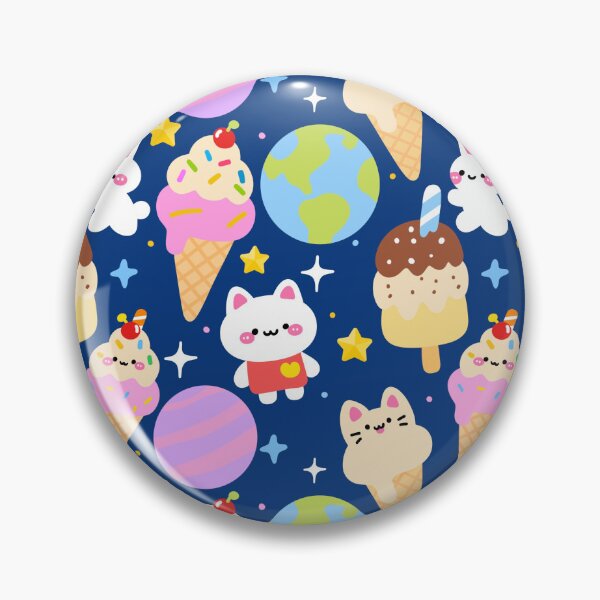 Item preview, Ice Cream Planet Party Seamless  designed and sold by KJackArtwork.