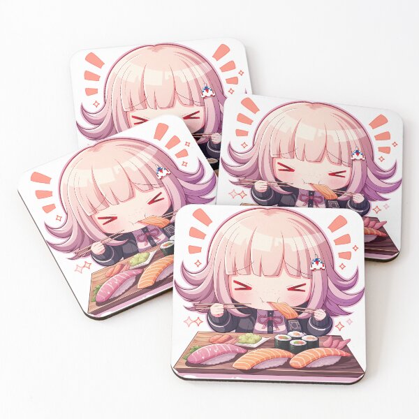 Item preview, Chiaki Nanami Danganronpa Chibi Sushi Gamer Mood designed and sold by Spraykart.