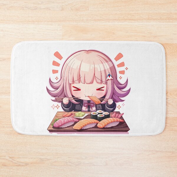 Item preview, Chiaki Nanami Danganronpa Chibi Sushi Gamer Mood designed and sold by Spraykart.