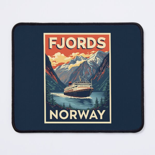 Item preview, Fjords - Norway  designed and sold by StudioRedKoala.