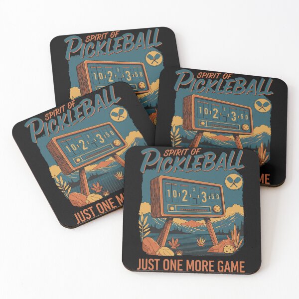 Item preview, Pickleball Spirit Of Pickleball One More Game designed and sold by LuminOrb.