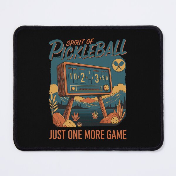Item preview, Pickleball Spirit Of Pickleball One More Game designed and sold by LuminOrb.