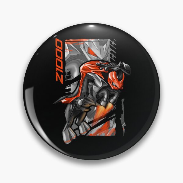 Item preview, Kawasaki Z1000 2014 Candy Burnt Orange for Motorcycle Riders  designed and sold by RAINYDAYSAINT.