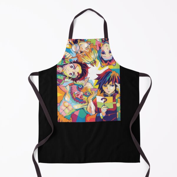 Item preview, Demon Slayer Colorful Pop Art designed and sold by sandrahofer-art.