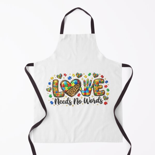 Item preview, Love Autistic Autism Acceptance Autistic designed and sold by Thread&Fable.