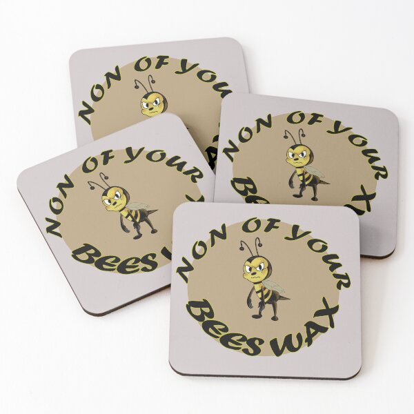 Item preview, NON OF YOUR BEES' WAX  designed and sold by DroidMonkey.