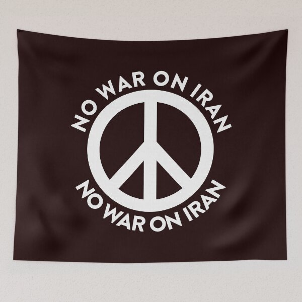 Item preview, No War On Iran designed and sold by lazarolandry.