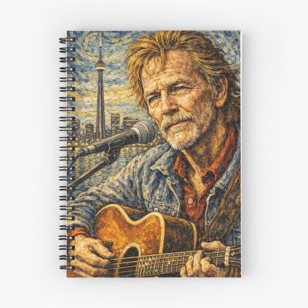 Item preview, Gordon Lightfoot in Toronto - Painting by Lulu Leb designed and sold by LuluLeb.