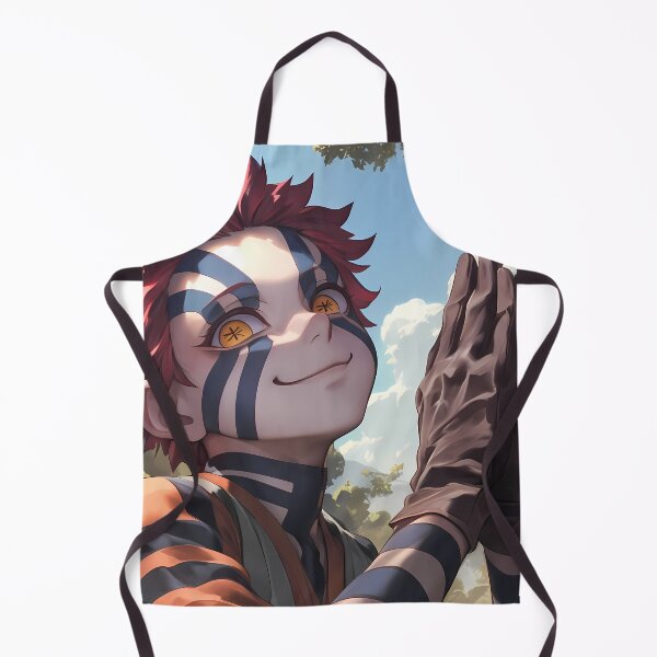 Item preview, Akaza Demon Slayer Vibrant Antagonist Portrait Sunny Day designed and sold by Spraykart.