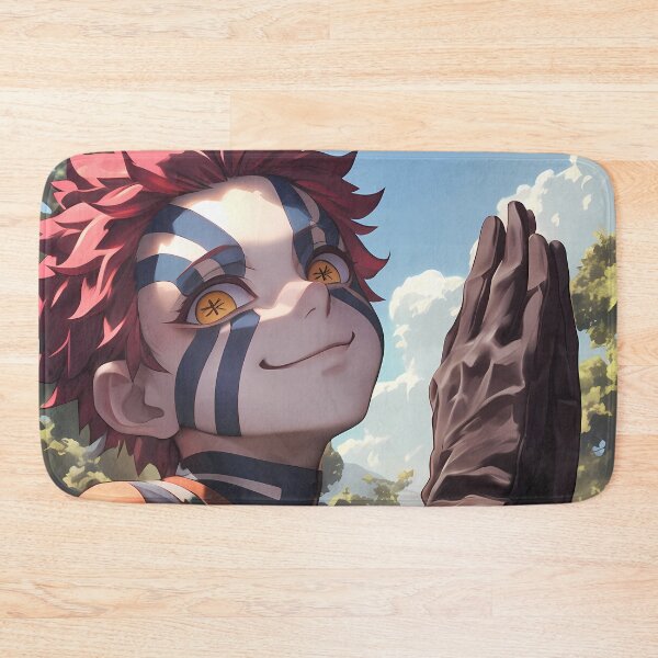 Item preview, Akaza Demon Slayer Vibrant Antagonist Portrait Sunny Day designed and sold by Spraykart.