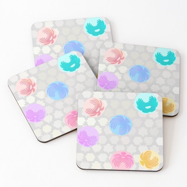 Item preview, Floral Medallions on Abstract Grayscale  designed and sold by JaygiesDesign.
